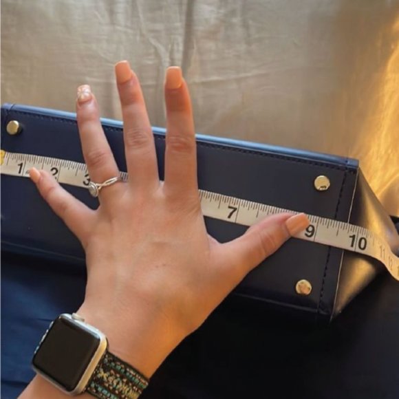 Kate Spade Blue + Pink Crossbody Bag - EUC - Picture 7 of 8